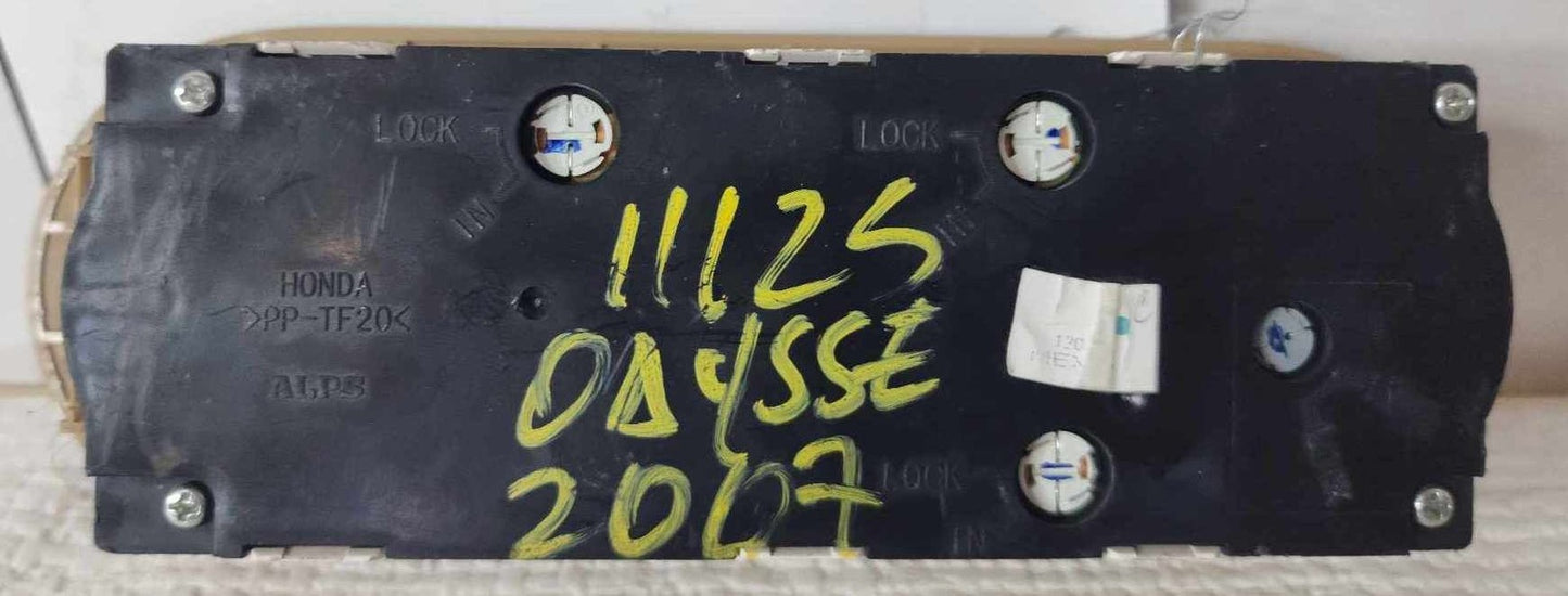 Heater A/c Control HONDA ODYSSEY 05 06 073