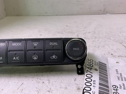 Heater A/c Control NISSAN MAXIMA 07 085