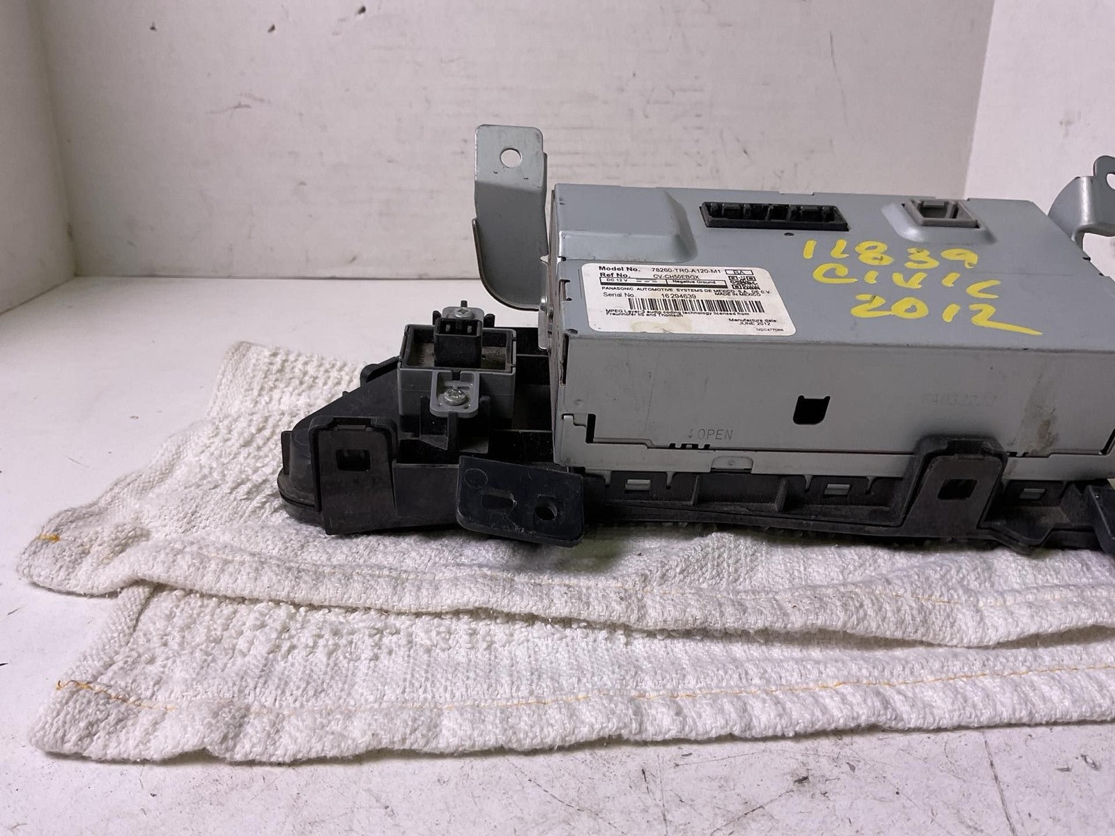 Info-gps-tv Screen HONDA CIVIC 126