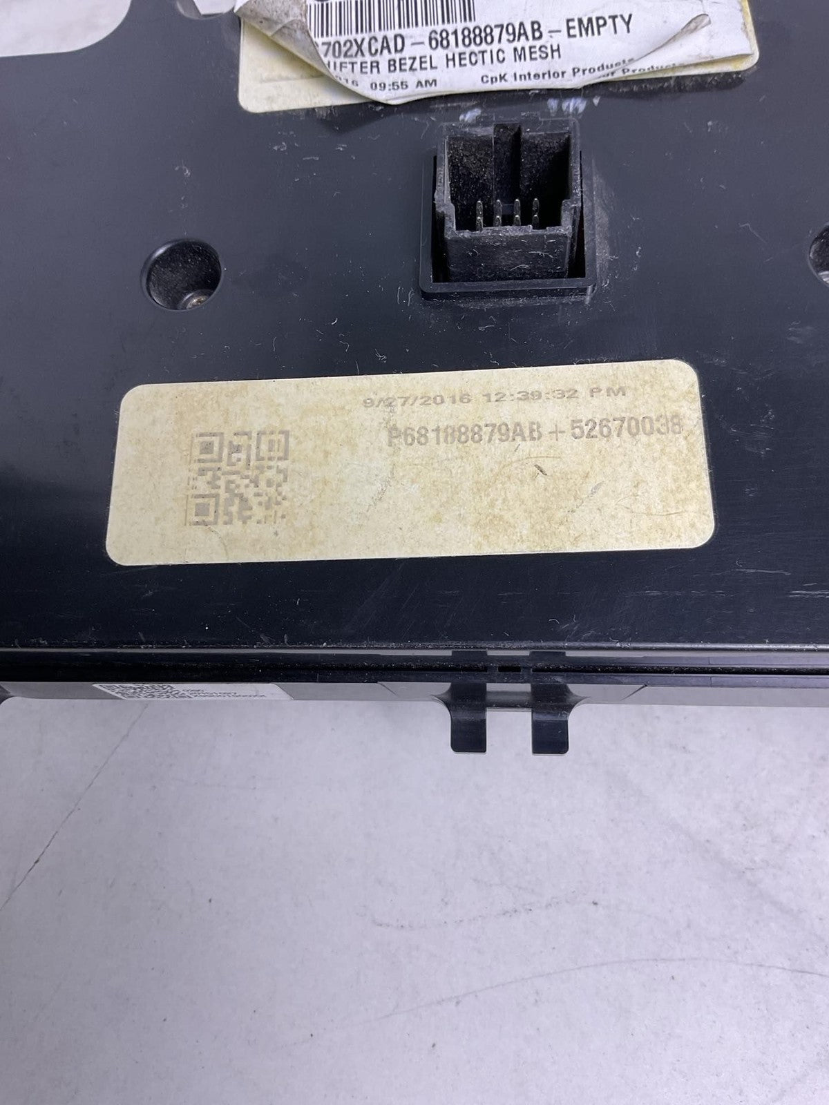 Heater A/c Control DODGE CHALLENGER 15 164