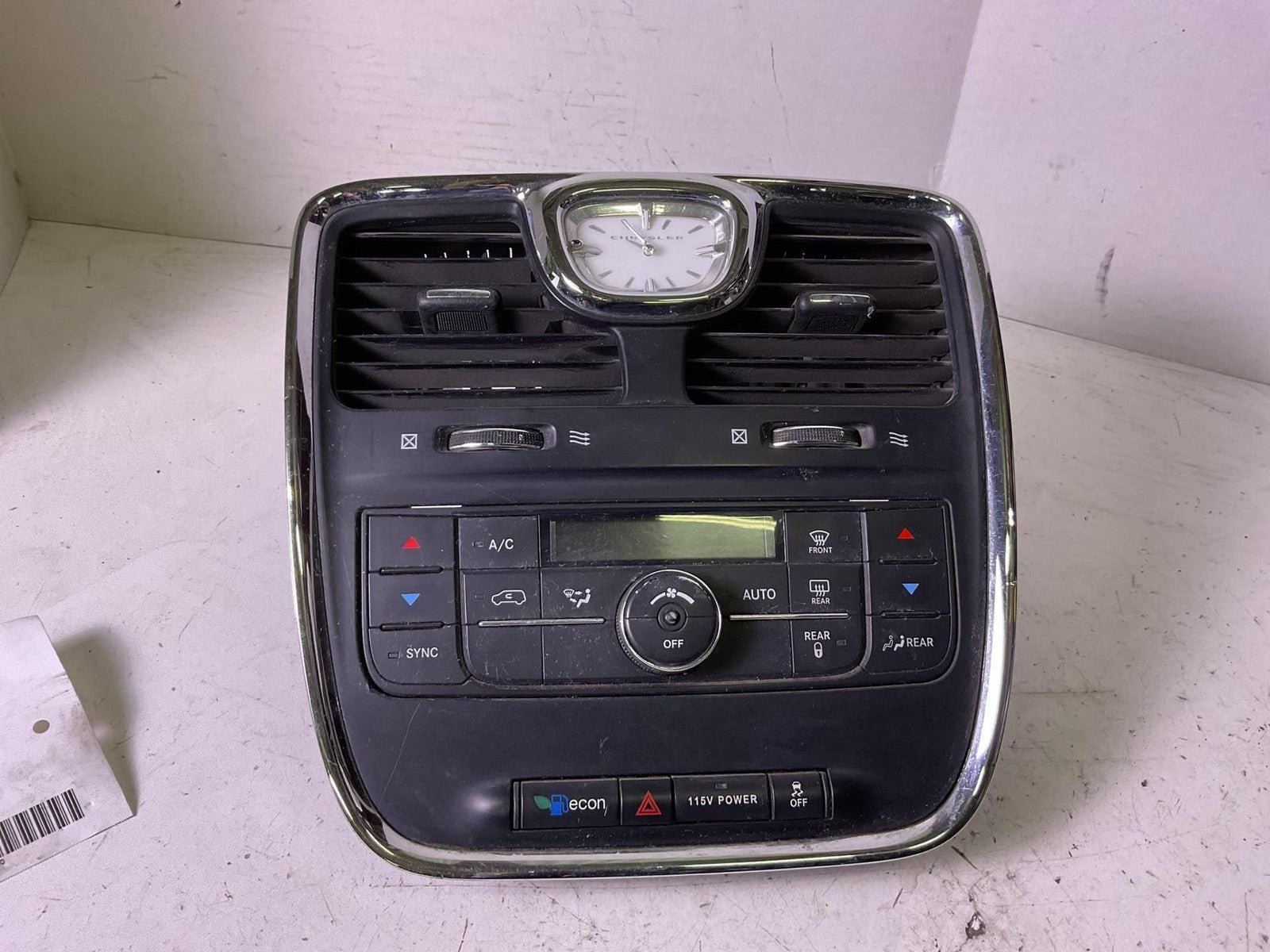 Heater A/c Control CHRYSLER TOWN CNTRY 12 13 14 15 160