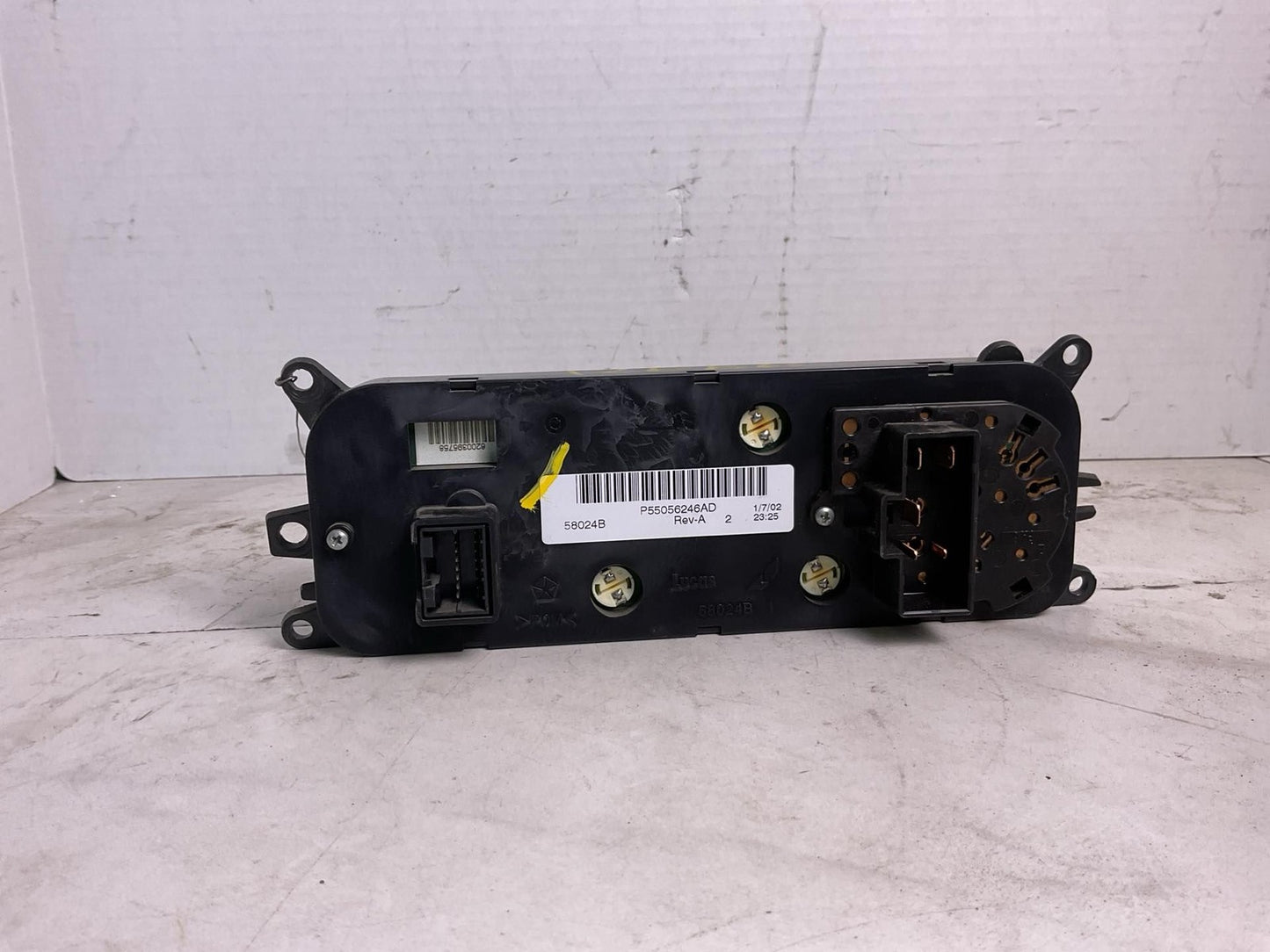 Heater A/c Control DODGE DAKOTA 022