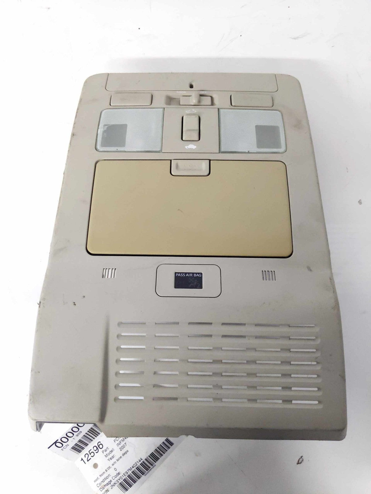 Overhead Console INFINITI M45 070