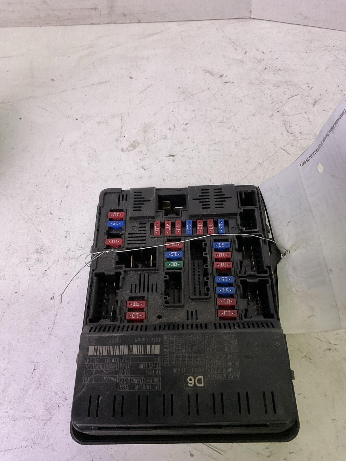 Engine Fuse Box NISSAN ALTIMA 16 170
