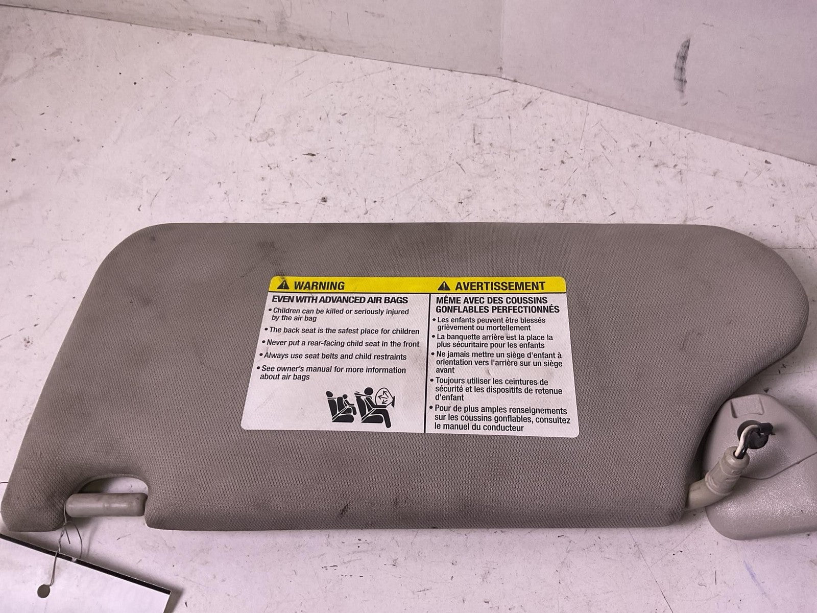 Sun Visor NISSAN ALTIMA Right 13 14 15 16 17 182