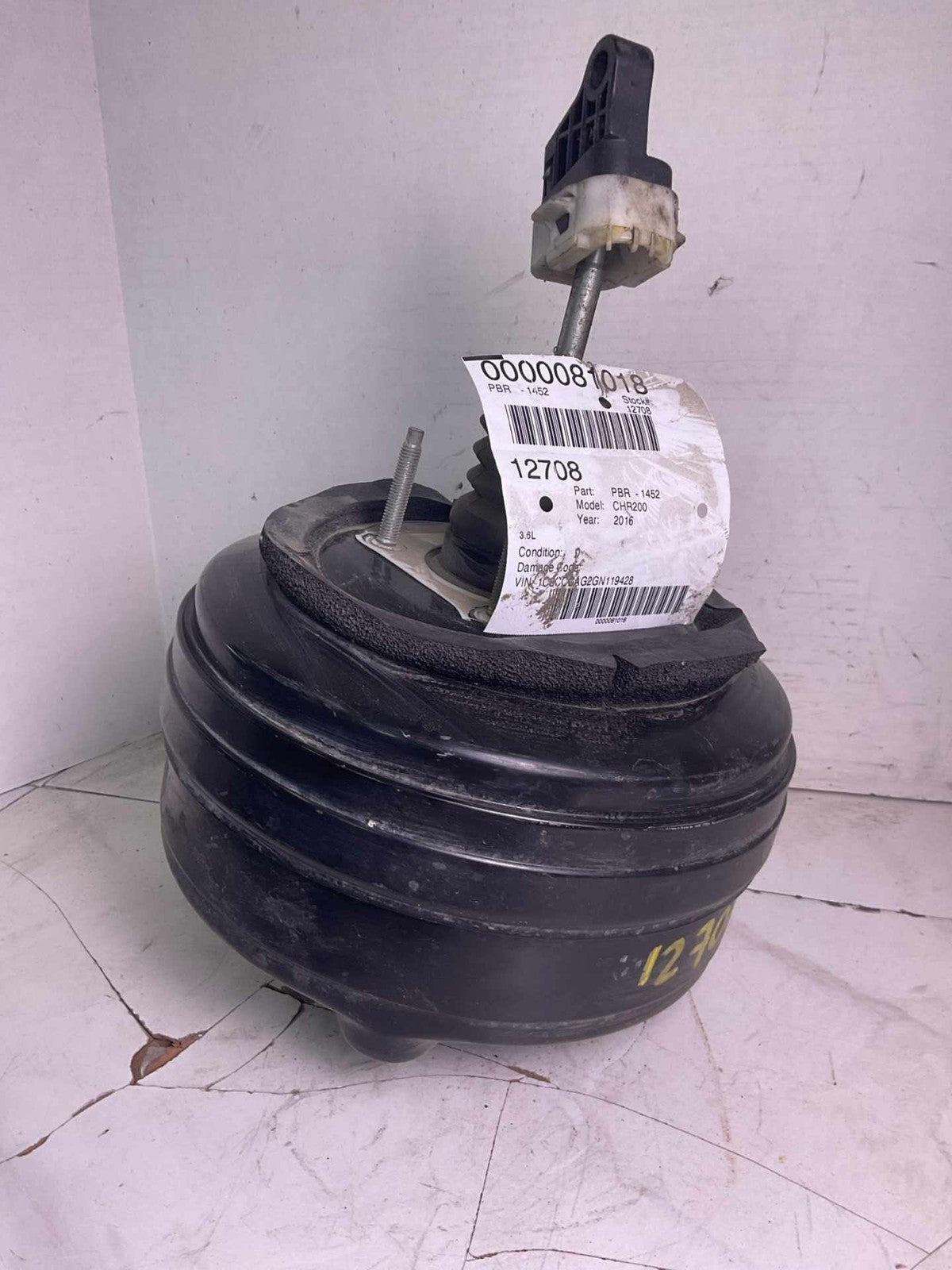 Power Brake Booster CHRYSLER 200 15 16 170