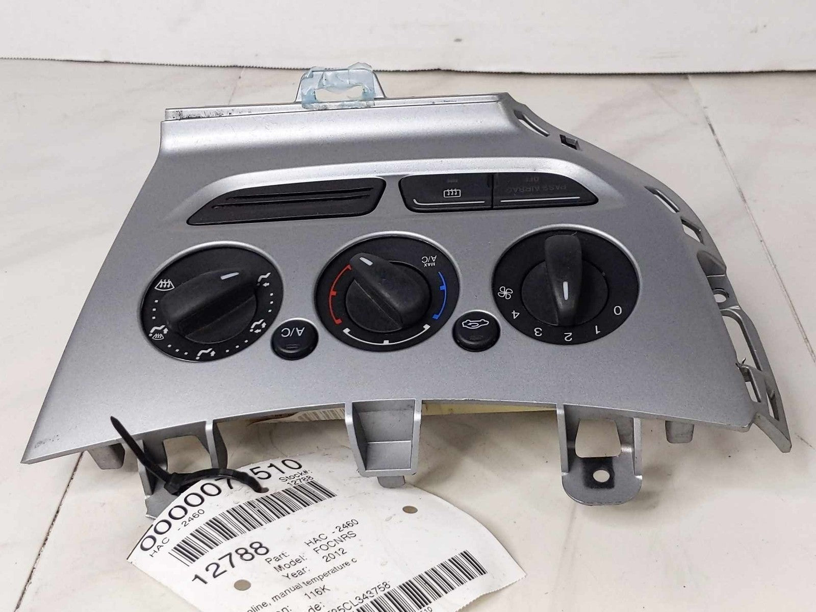 Heater A/c Control FORD FOCUS 120