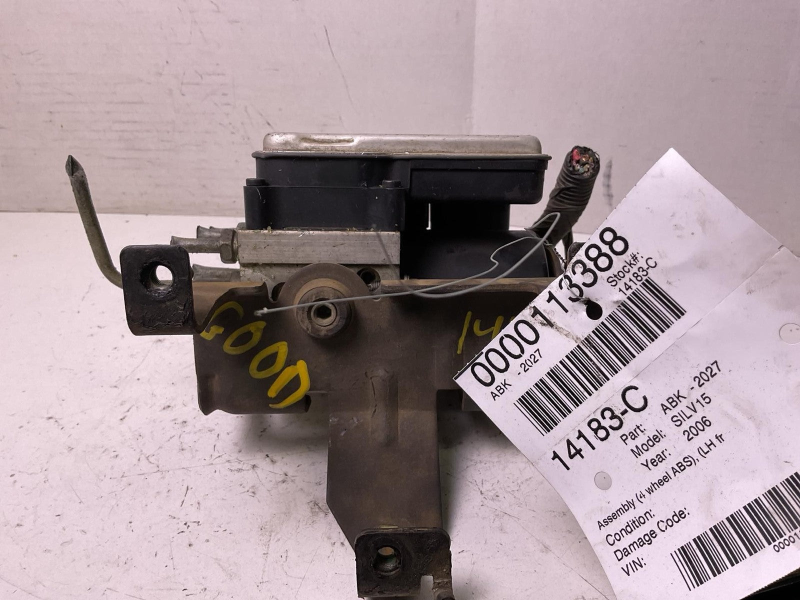 Anti-Lock Brake Part Assembly For 2006 2007 Chevy Silverado 15000