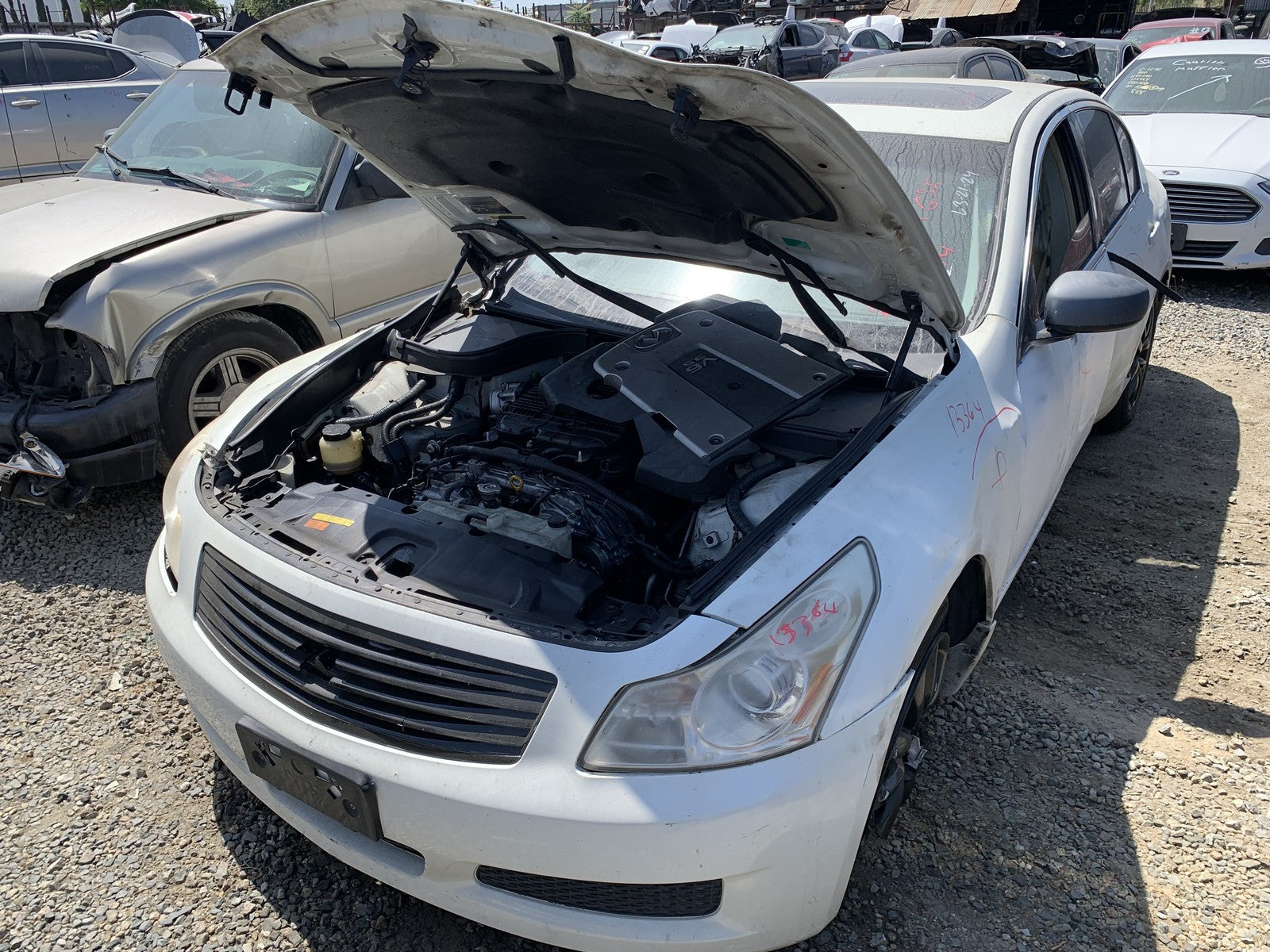 Headlamp Assembly INFINITI G35 Left 0818