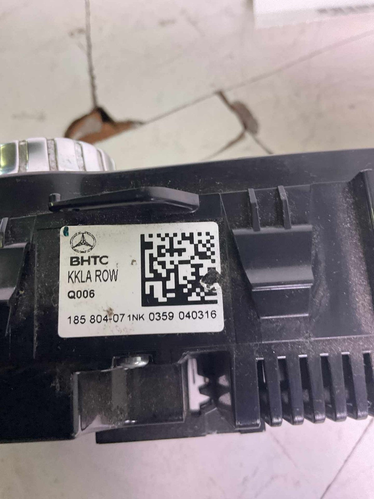 Heater A/c Control MERCEDES CLA CLASS 14 15 16 17 18 198