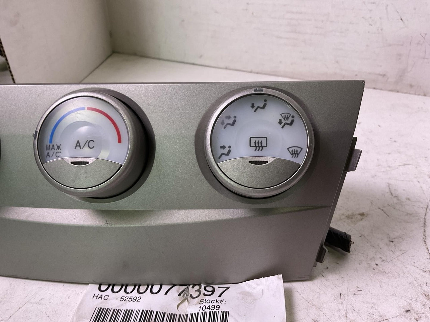 Heater A/c Control TOYOTA CAMRY 10 112
