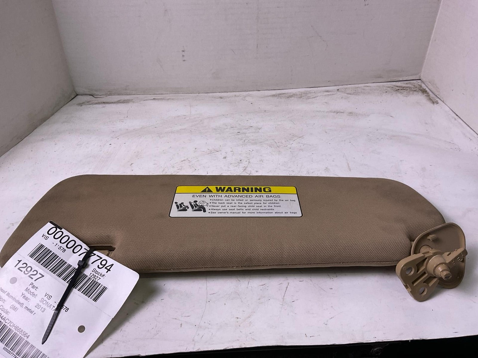 Sun Visor HYUNDAI SONATA Right 11 12 13 14 150