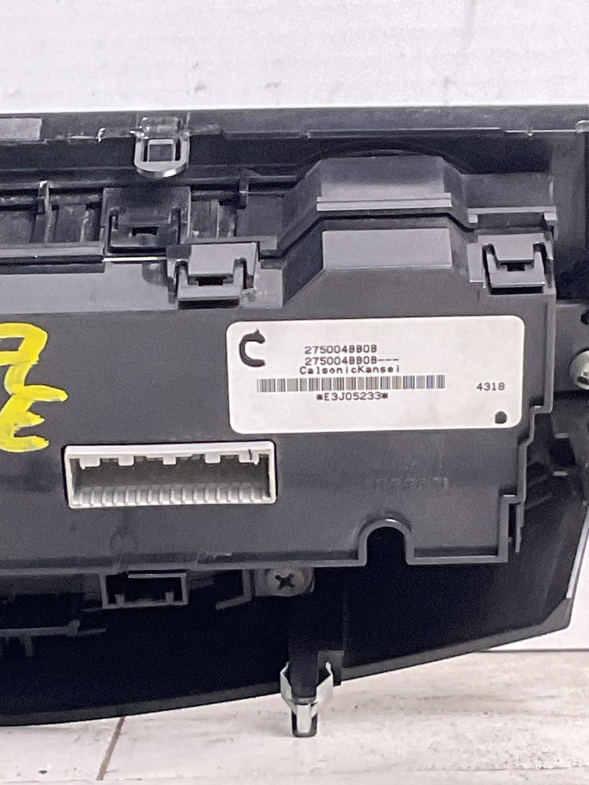 Heater A/c Control ROGUE EXCEPT SPORT 14 15 162