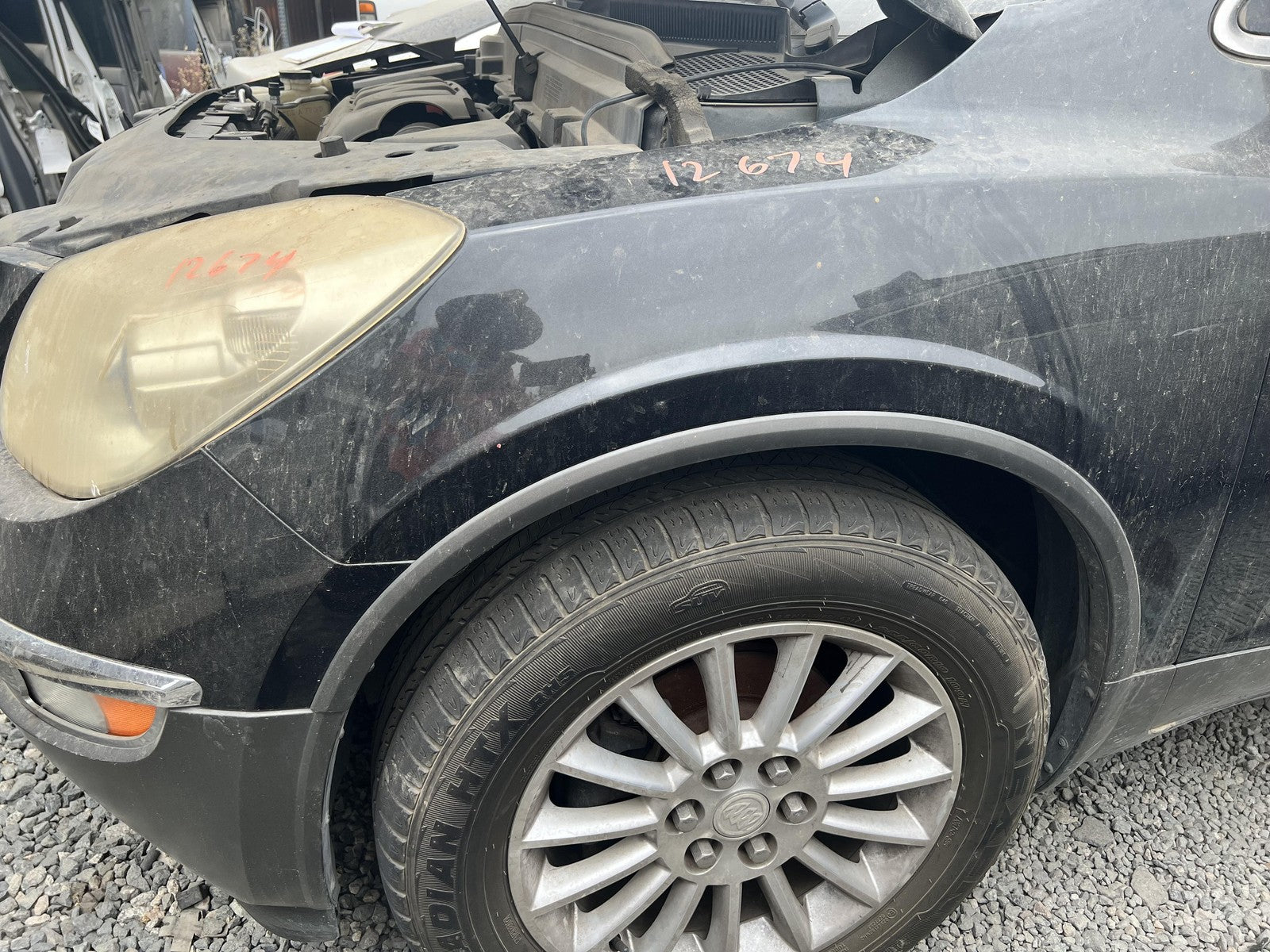 Left Driver Side Door Mirror For 2008-2017 BUICK ENCLAVE7