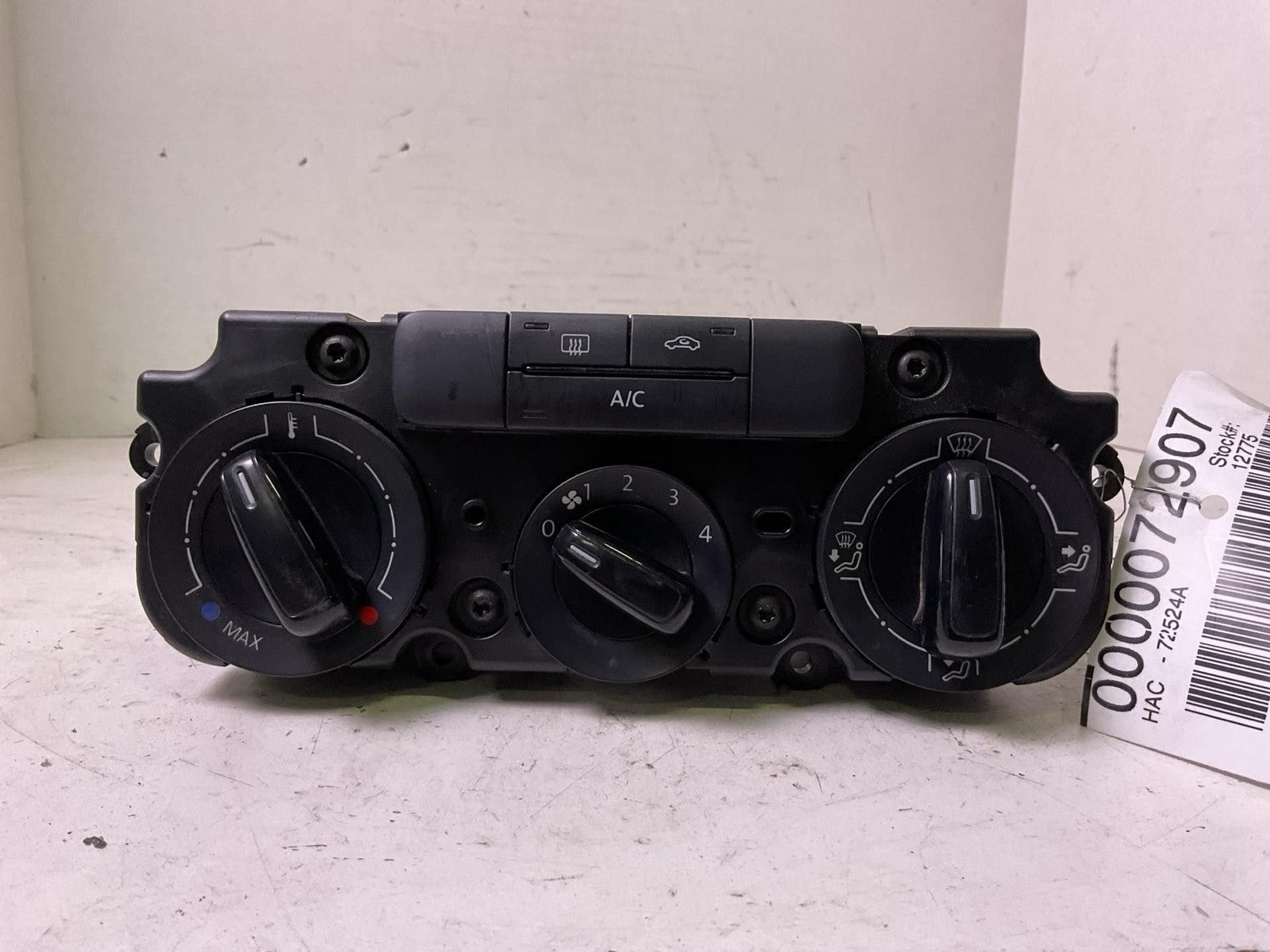 Heater A/c Control JETTA EXCEPT GLI 15 16 17 180