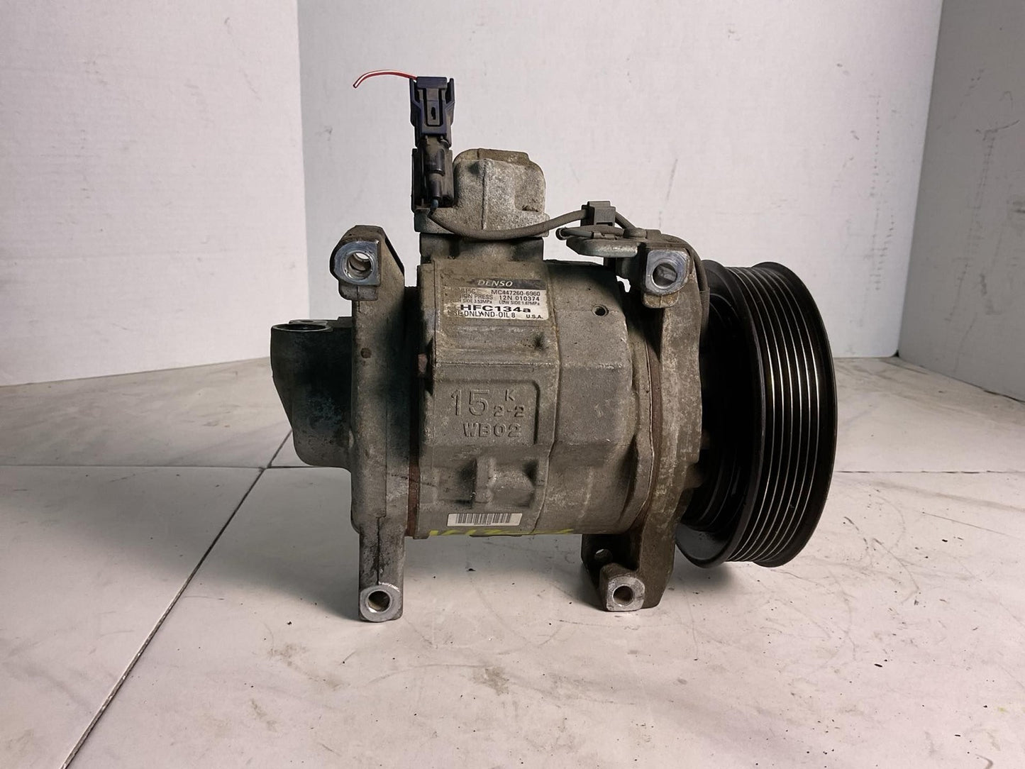 A/c Air Compressor HONDA ACCORD 08 09 10 11 123