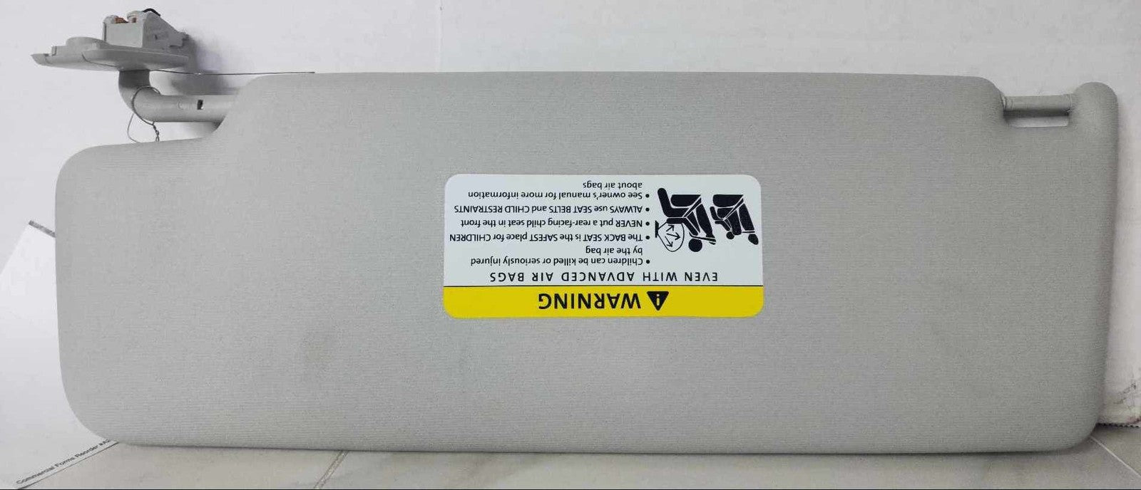 Sun Visor VW TIGUAN Right 09 10 11 12 13 14 15 16 17 182