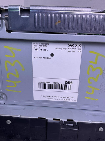 Audio & Visual Equip.(radio) KIA SOUL 20 212