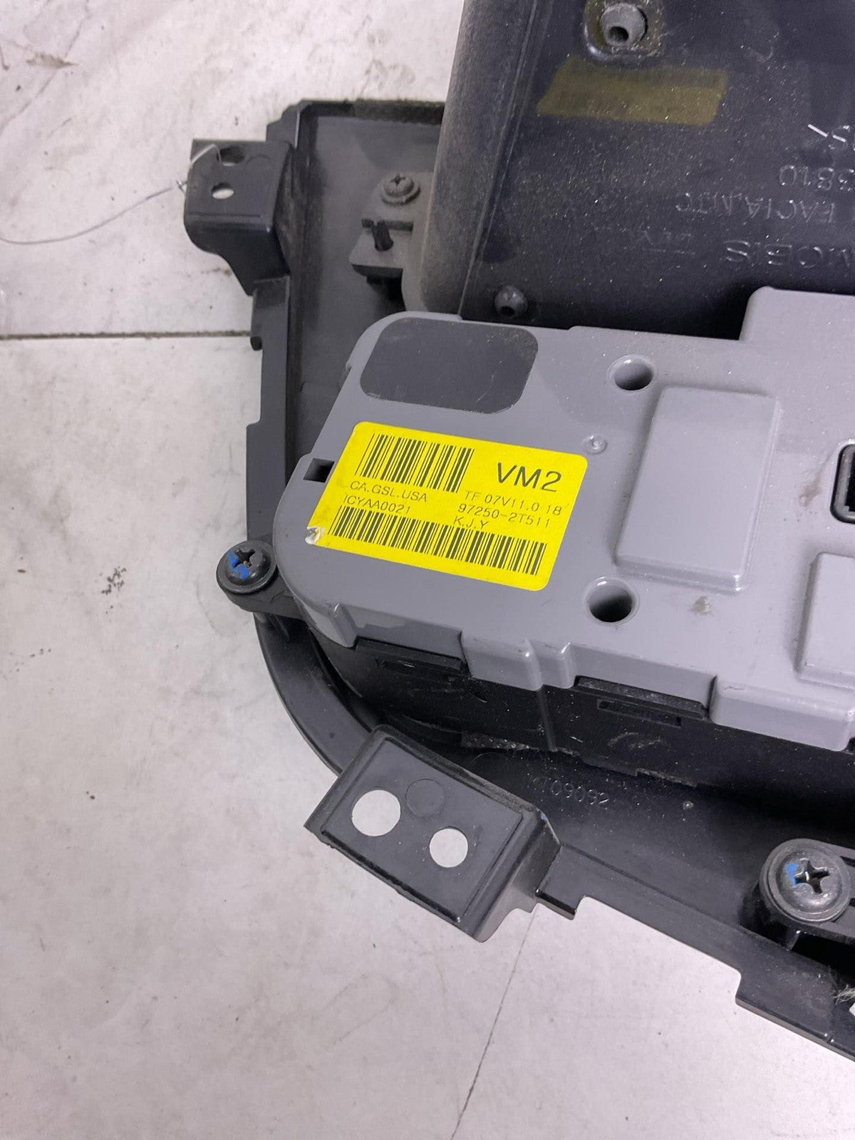 Heater A/c Control KIA OPTIMA 11 12 133