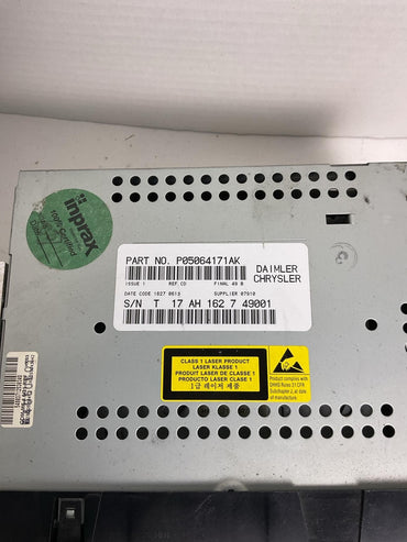 Audio & Visual Equip.(radio) JEEP GRAND CHEROKEE 06 071