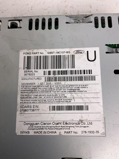 Audio & Visual Equip.(radio) FORD EXPLORER 16 174