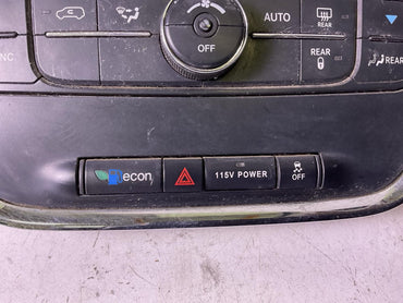 Heater A/c Control CHRYSLER TOWN CNTRY 12 13 14 15 161