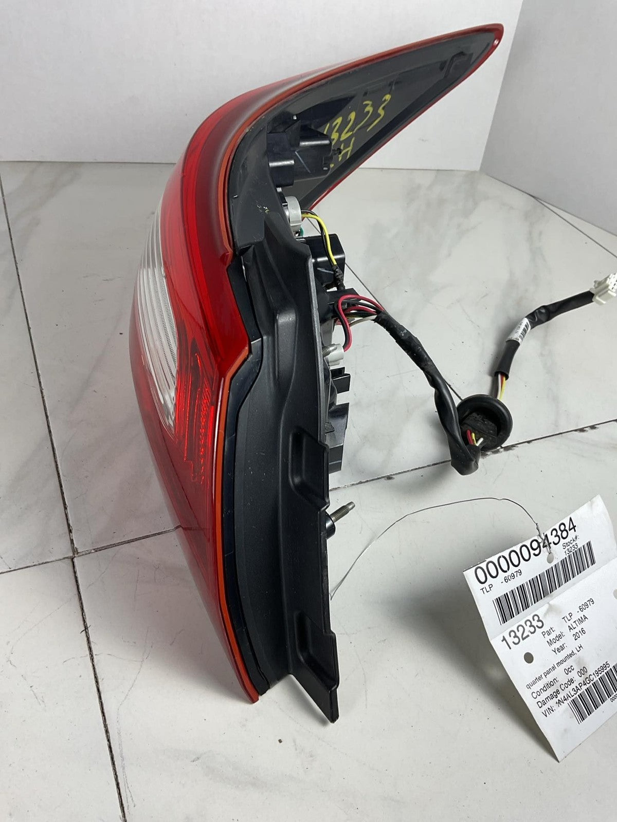 Tail Light Assembly NISSAN ALTIMA Left 16 173