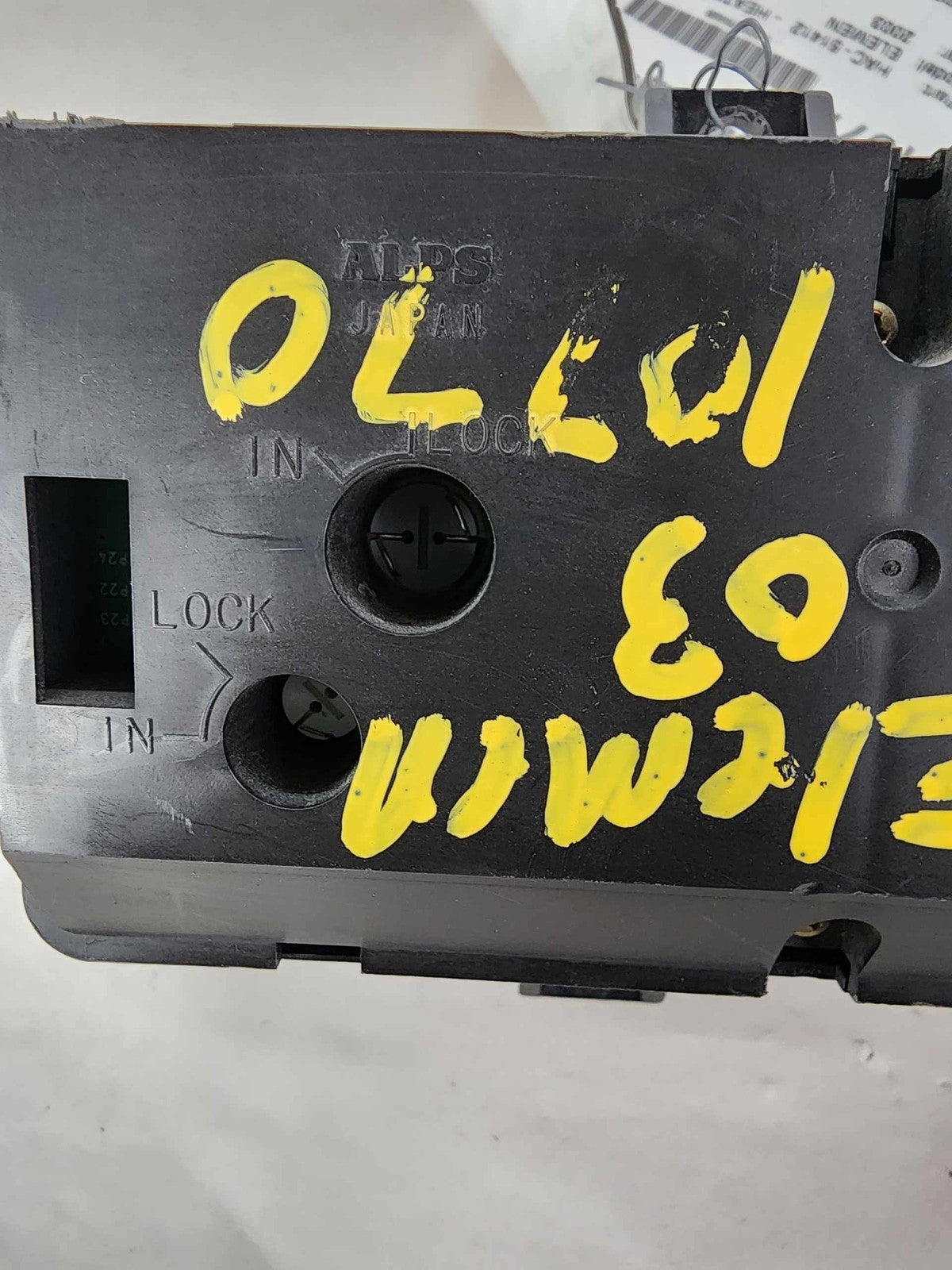 Heater A/c Control HONDA ELEMENT 03 04 05 06 07 083