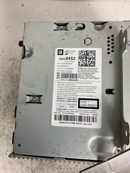 Car Stereo Radio Equipment Audio & Visual For 2012-2017 Buick Verano1