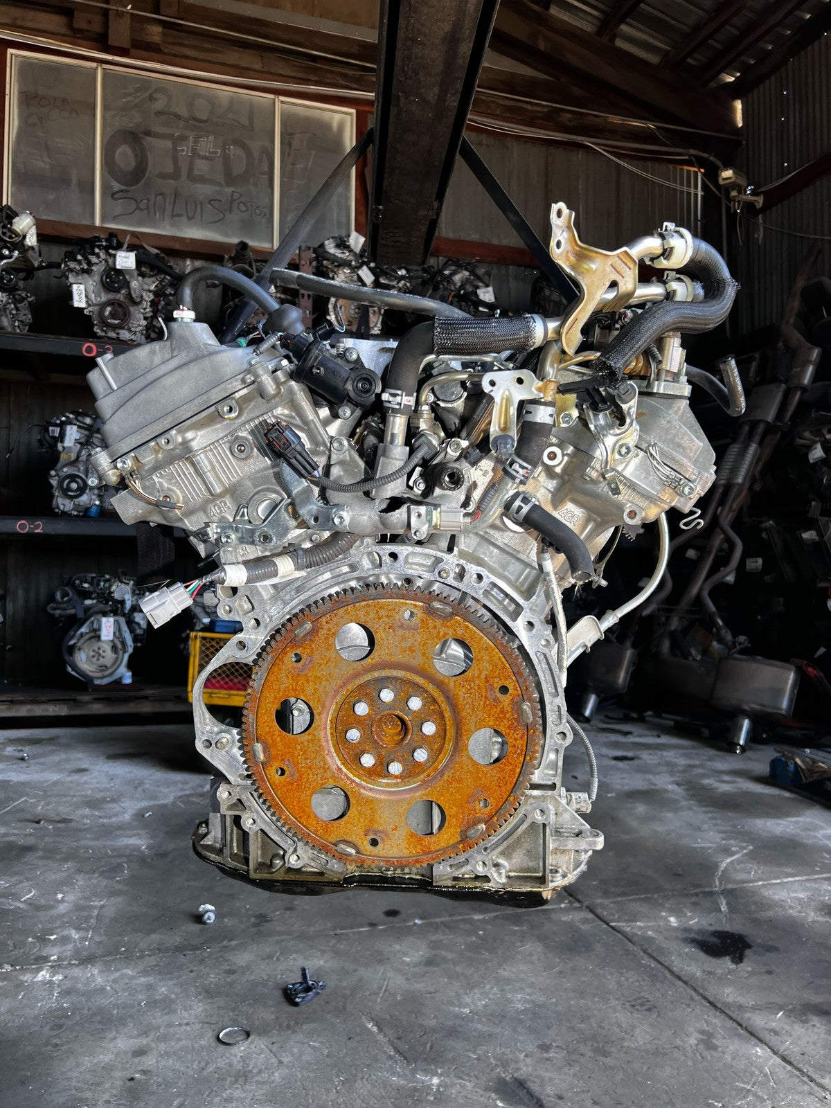 2015 Lexus IS250 2.5L V6 DOHC Engine Assembly 4GR-FSE 2WD RWD OEM 06-154