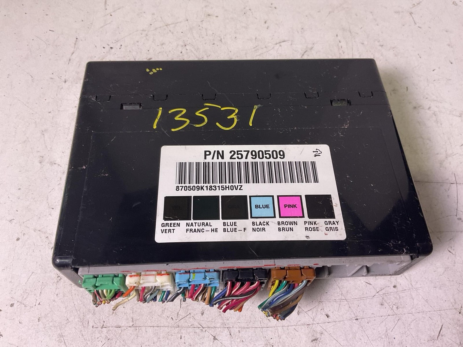 Chassis Brain Box CHEVY TAHOE 07 08 09 10 110