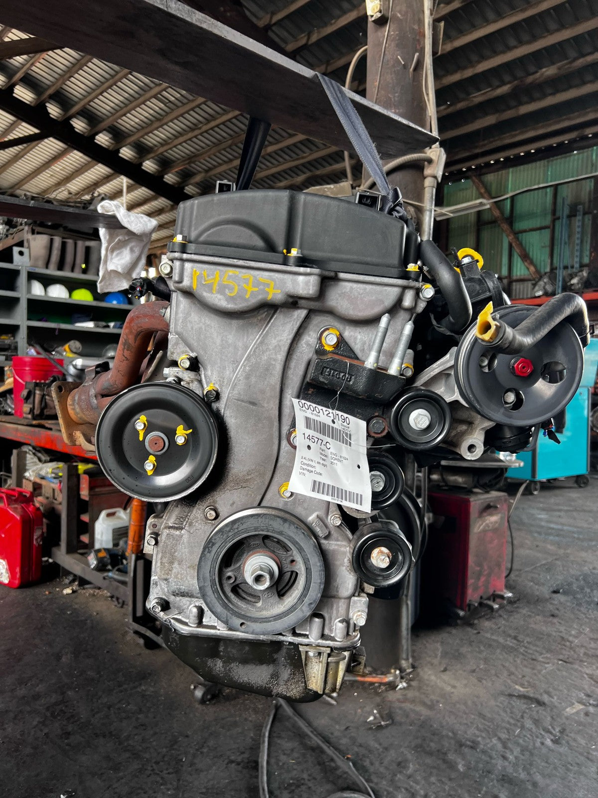 2010 Kia Optima LX 2.4L DOHC Engine Assembly G4KE Theta II OEM 09-100