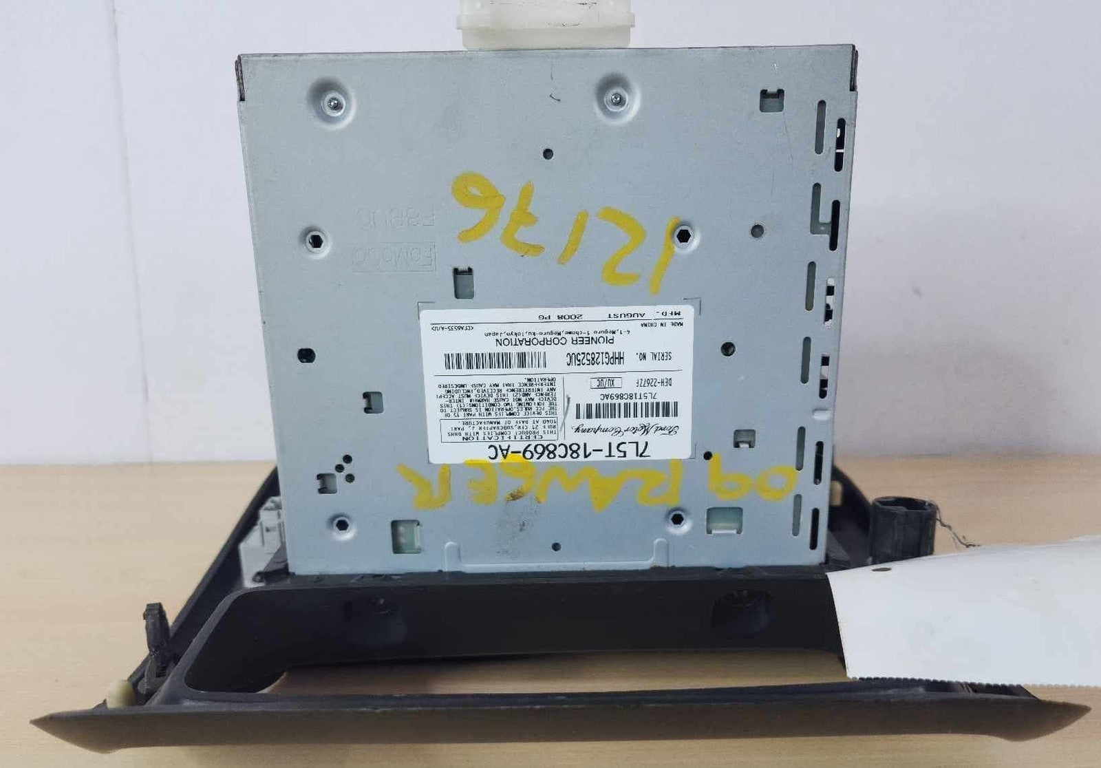 Audio & Visual Equip.(radio) FORD RANGER 07 08 09 10 117