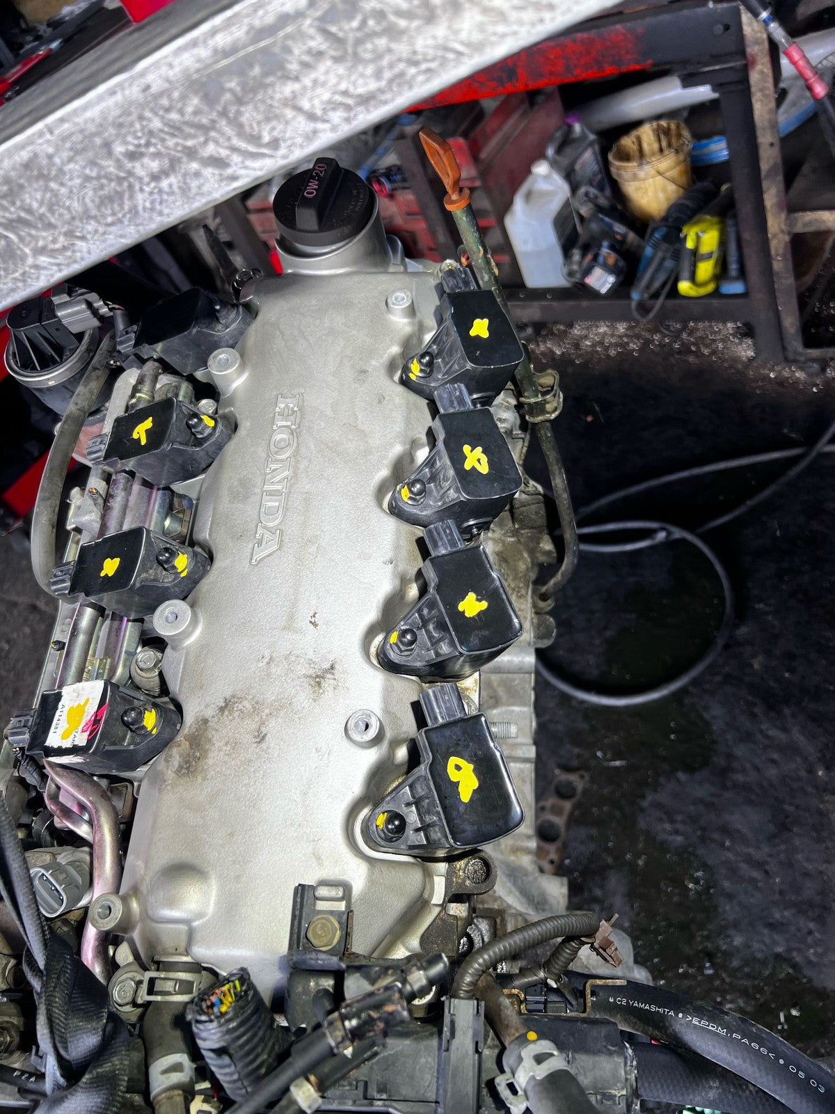 2005 Honda Civic Hybrid 1.3L SOHC Engine Assembly LDA1 OEM 03-052