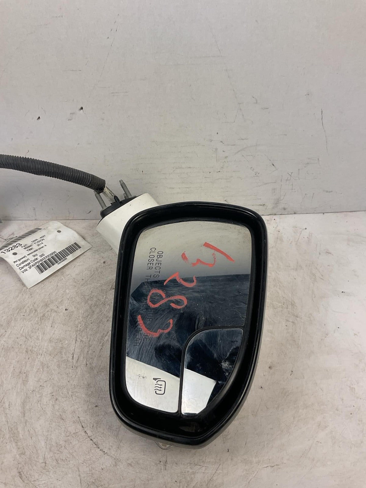 Right Passenger Side Door Mirror For 2013-2014 FORD FUSION3