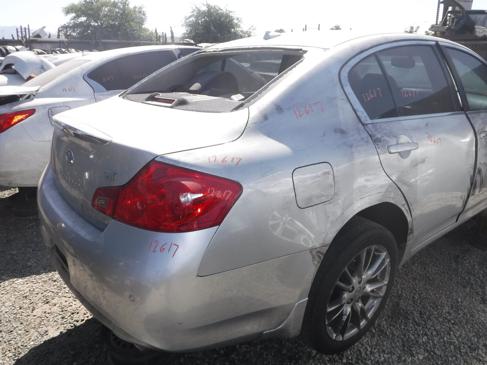 Sun Visor INFINITI G37 Right 09 10 11 12 1317