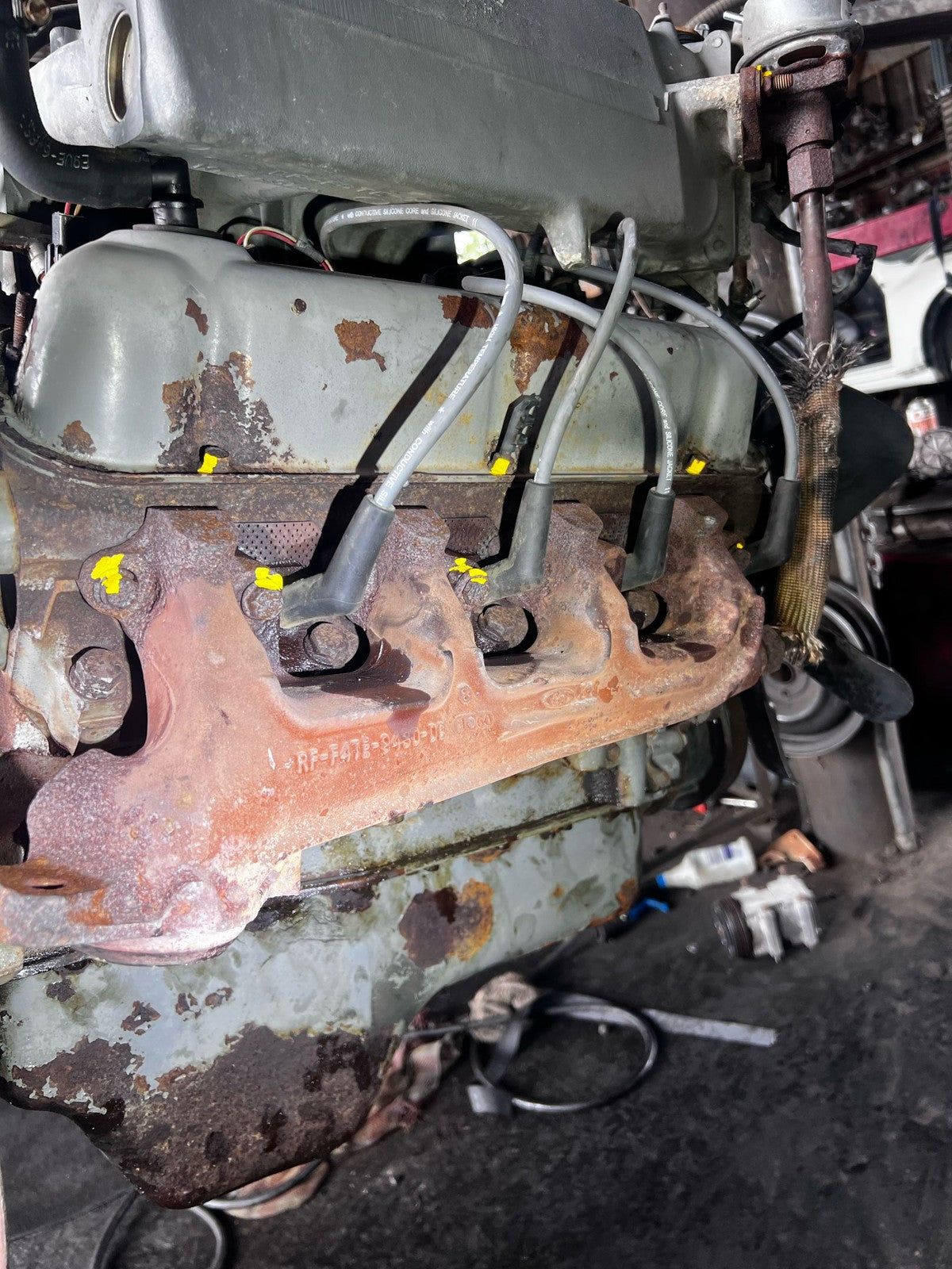 1994 Ford E-150 5.8L 351W Engine Assembly OEM VIN H 210HP Fits 92-96 F-150 Van3