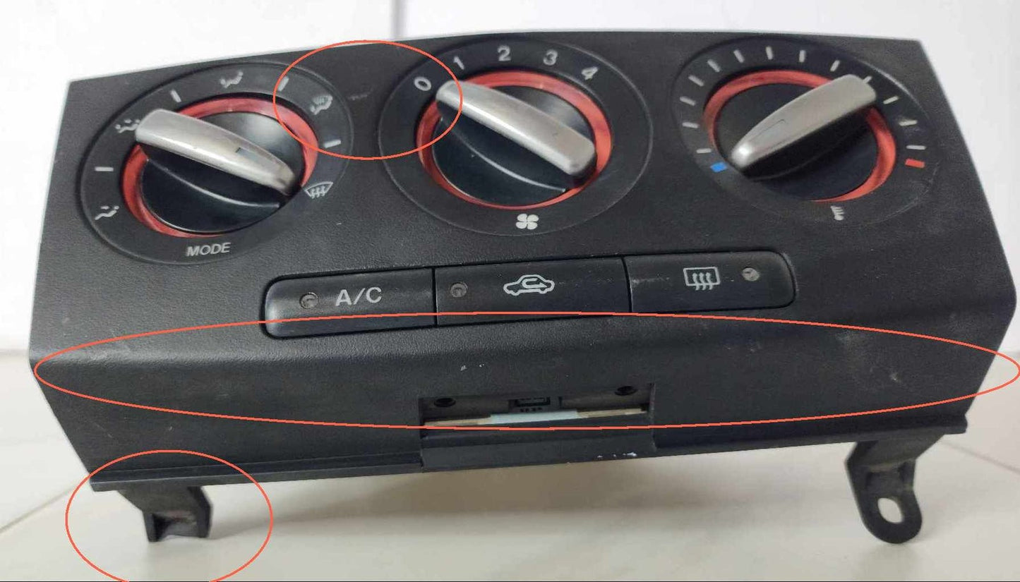 Heater A/c Control MAZDA 3 091