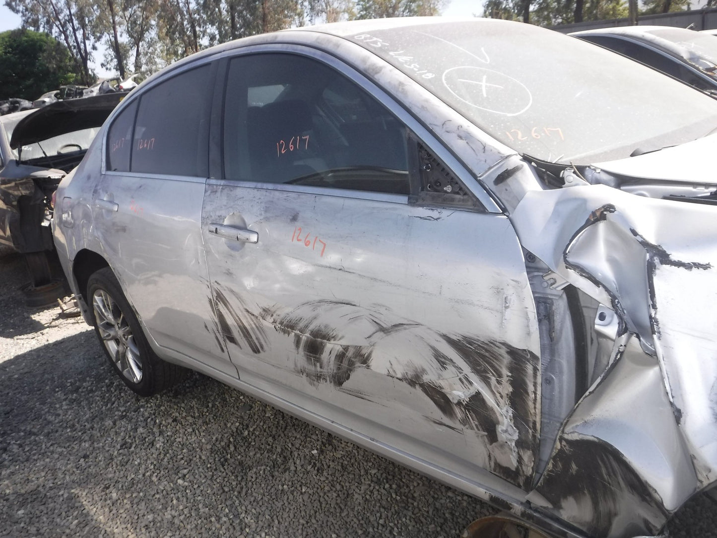 Sun Visor INFINITI G37 Right 09 10 11 12 133