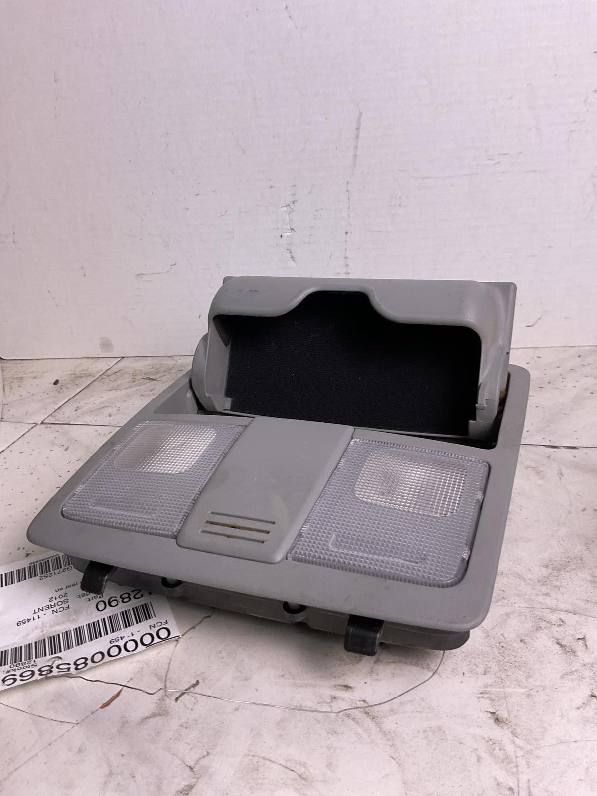 Overhead Console KIA SORENTO 09 11 12 131