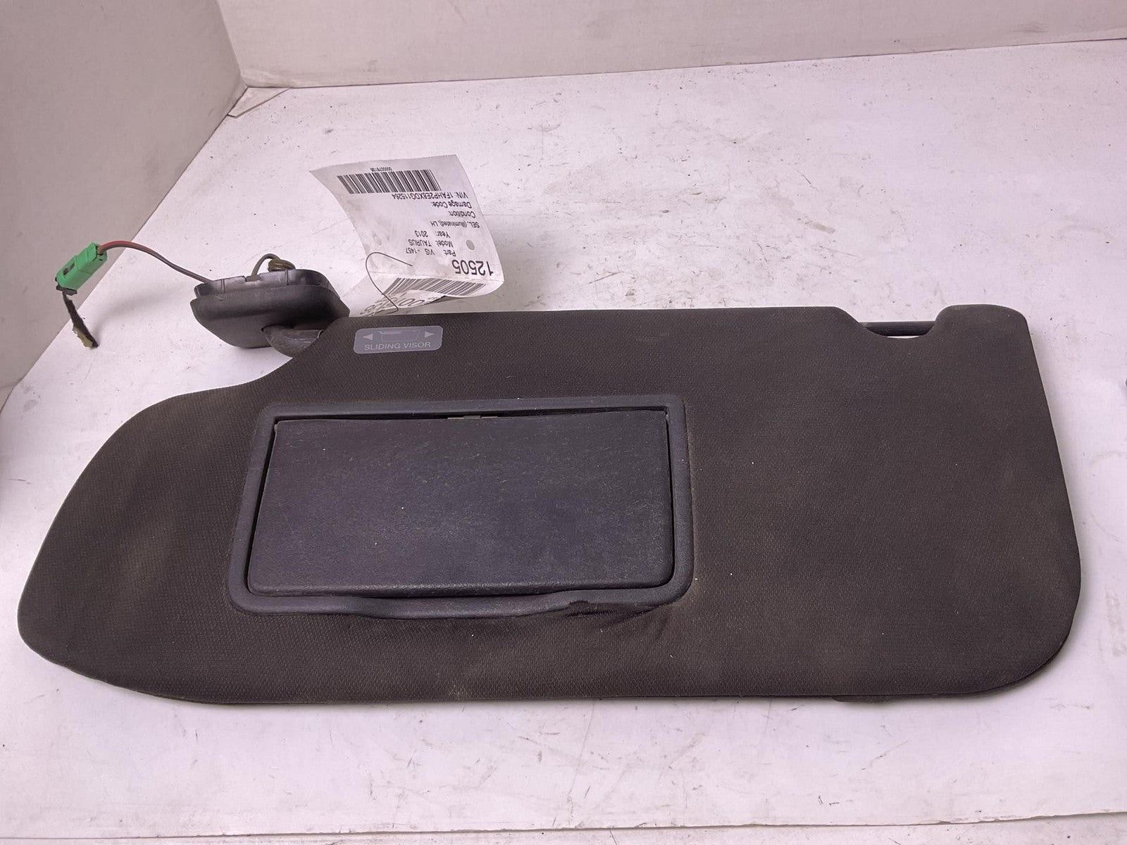 Sun Visor FORD TAURUS Left 13 14 15 16 17 18 191