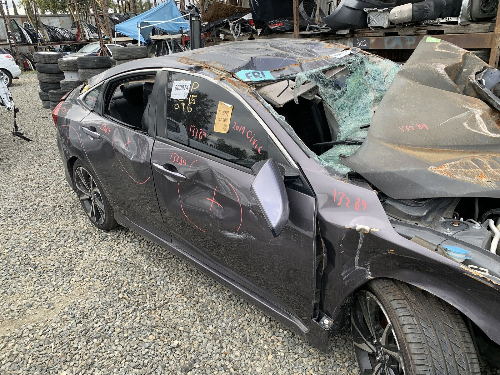 Car Stereo Radio Equipment Audio & Visual For 2016 2017 Honda Civic14