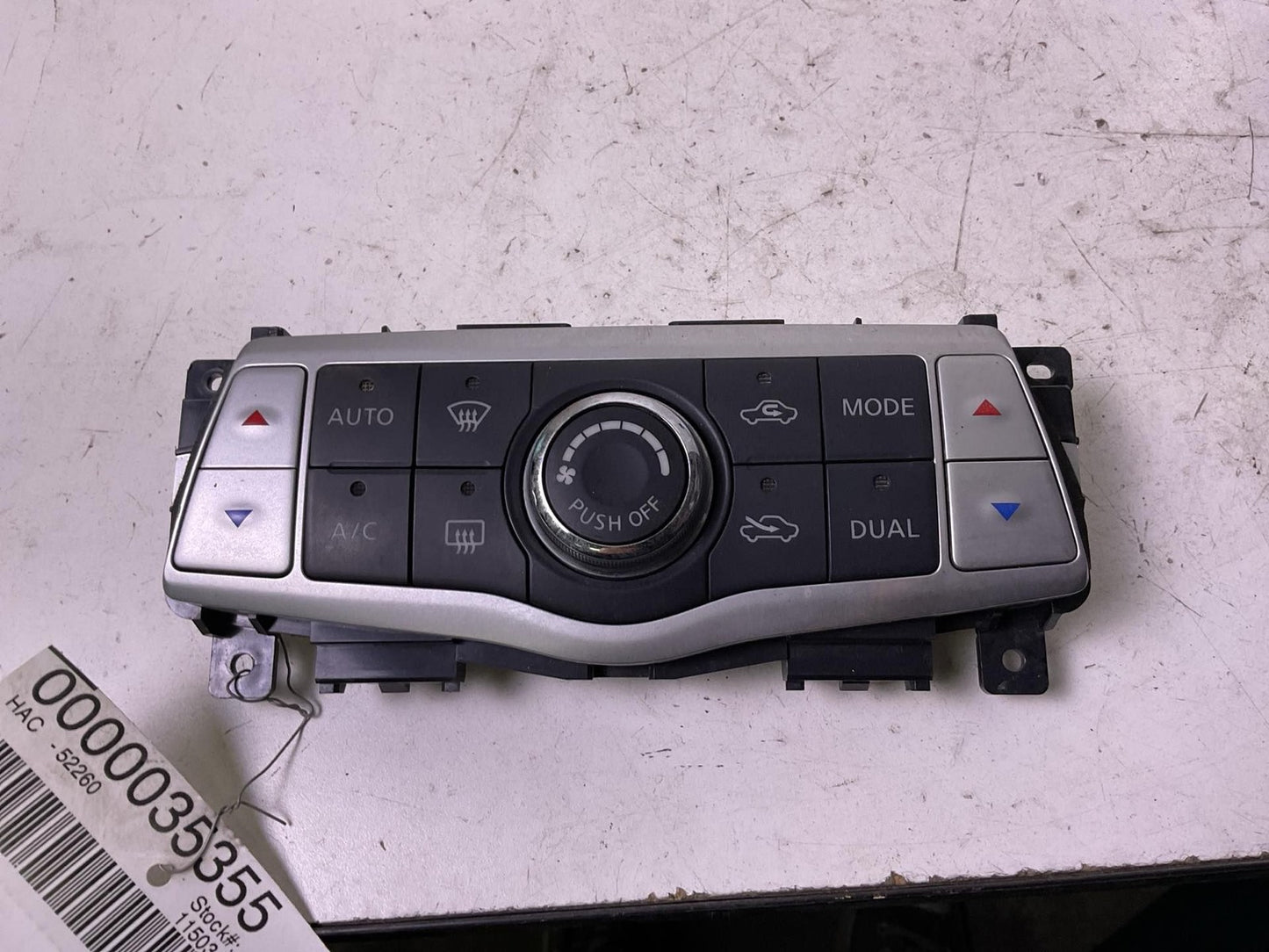 Heater A/c Control NISSAN MAXIMA 09 10 11 12 13 140