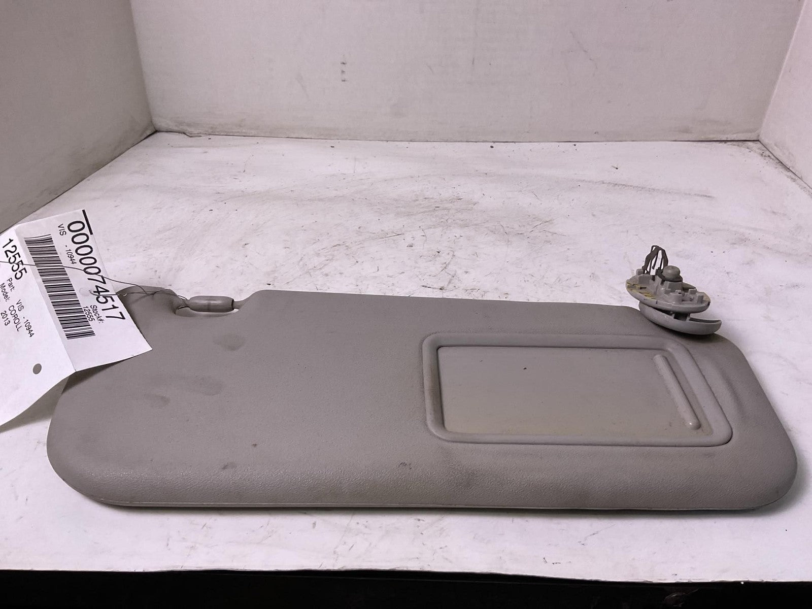 Sun Visor TOYOTA COROLLA Right 09 10 11 12 130