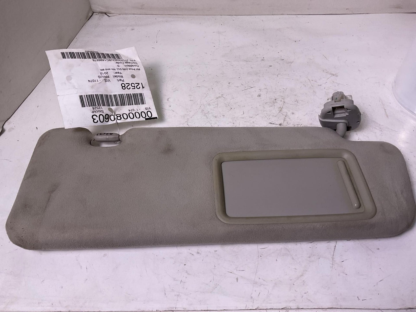 Sun Visor TOYOTA PRIUS Right 10 11 12 13 14 150