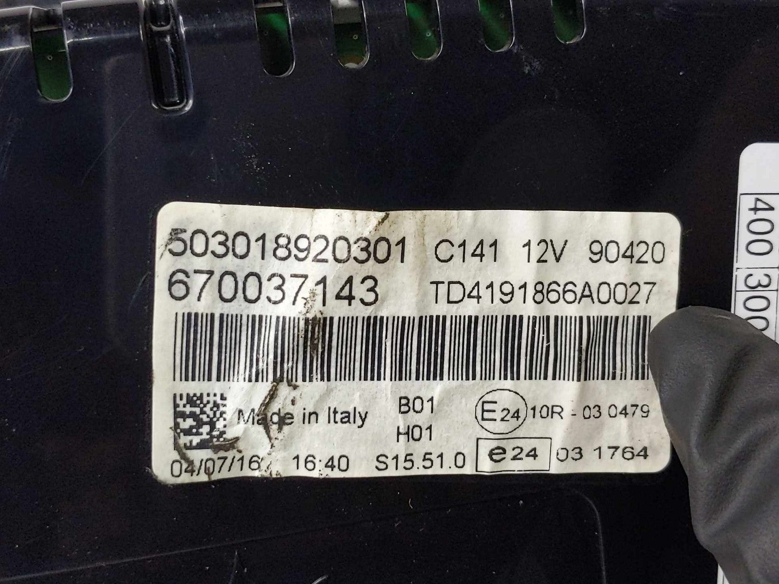 Speedometer MASERATI GHIBLI 176