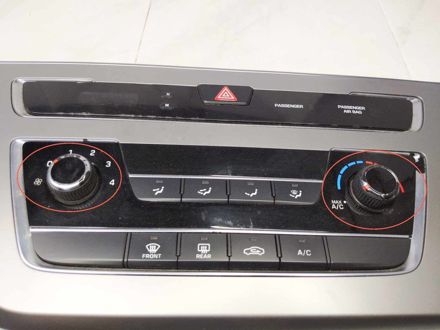 Heater A/c Control HYUNDAI SONATA 15 16 176
