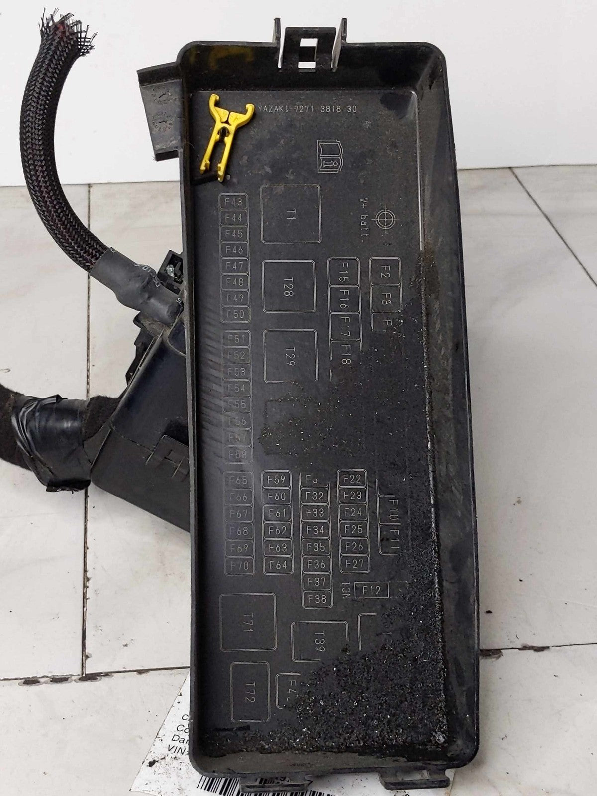 Cabin Fuse Box MASERATI GHIBLI 178