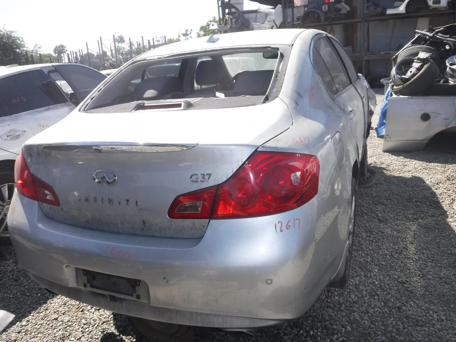 Sun Visor INFINITI G37 Right 09 10 11 12 1318