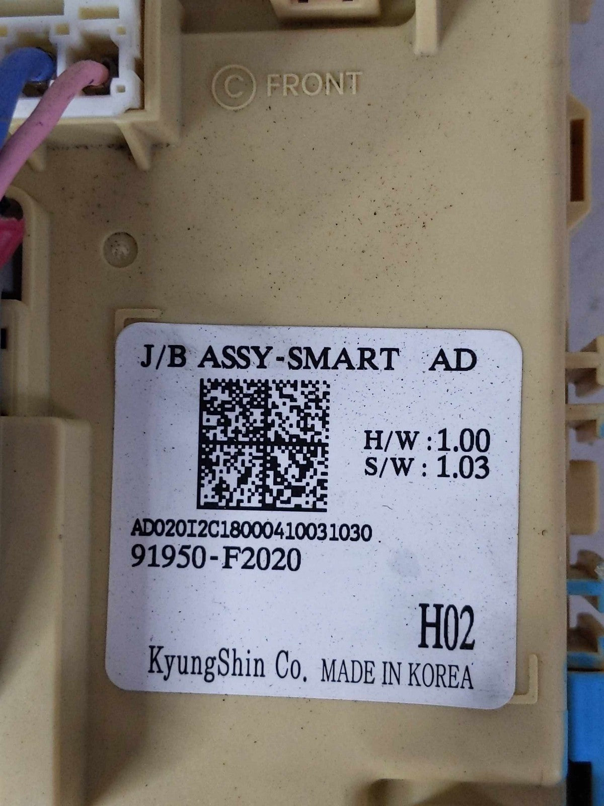 Cabin Fuse Box HYUNDAI ELANTRA 172